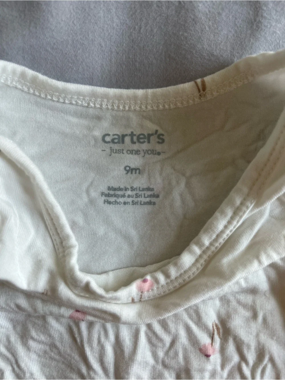 Carters baby girl set